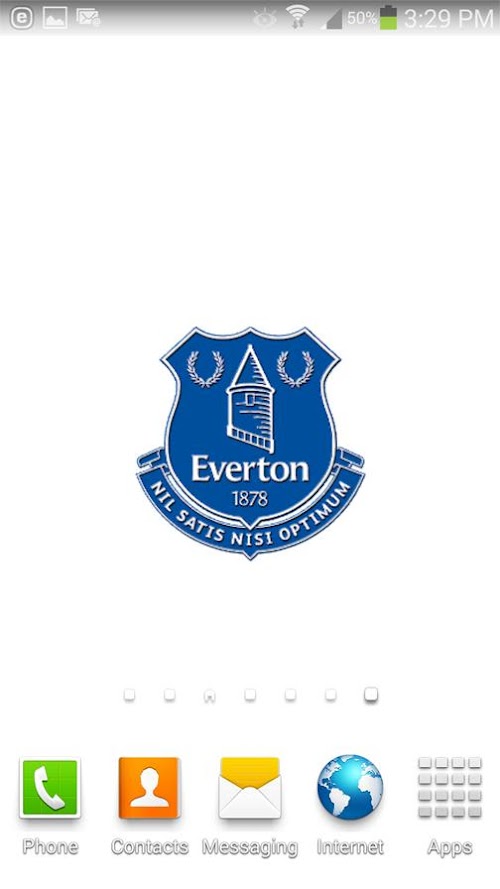 Android application Everton FC Spinning Logo screenshort