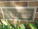 G.H. Goodearl Memorial Stone