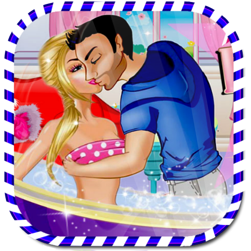 Lovers Kissing at Spa Salon 休閒 App LOGO-APP開箱王