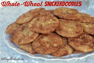 Whole-Wheat Snickerdoodles (50% whole-wheat)