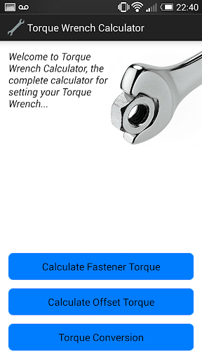 Torque Wrench Calculator