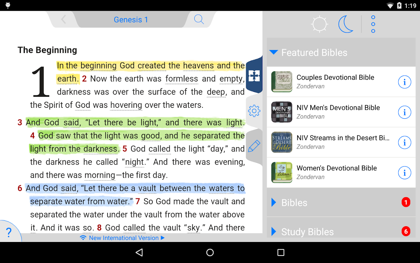 NIV 50th Anniversary Bible 7.8 Android APK Free Download 
