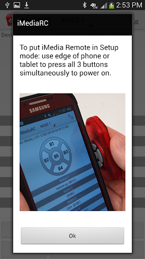 iMedia Remote Control Setup