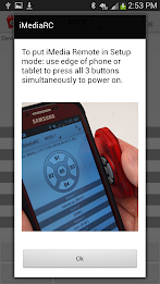iMedia Remote Control Setup poster 1