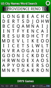 US City Names Word Search(圖9)-速報App