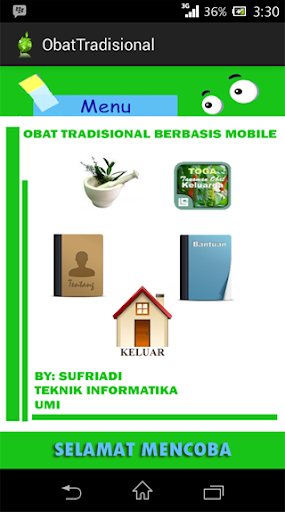 APLIKASI OBAT TRADISIONAL