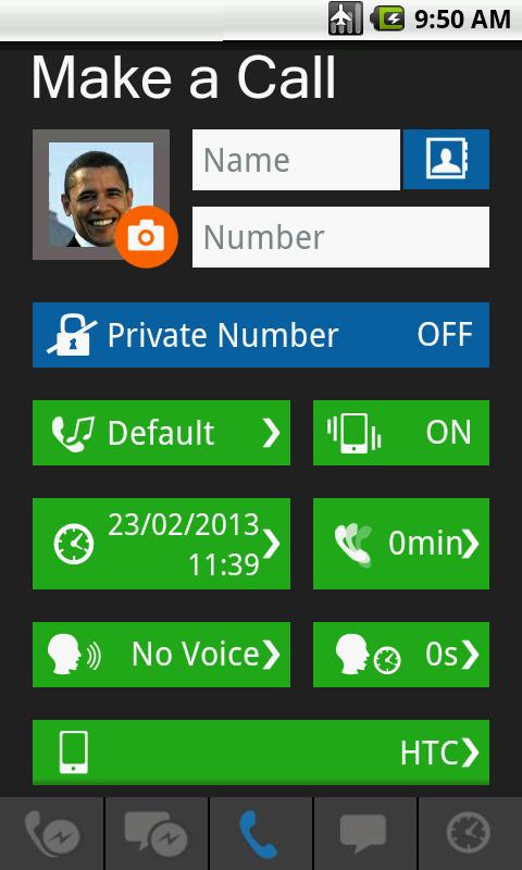 Fake Call & SMS - screenshot