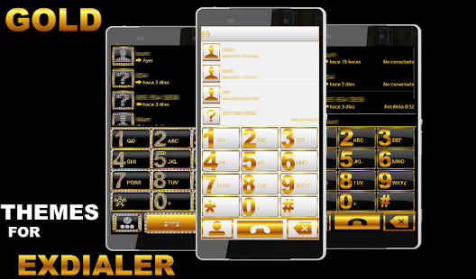 Download THEME GOLD DIAMONDS F EXDIALER APK