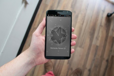 Star HD Analog Clock LWP - náhled