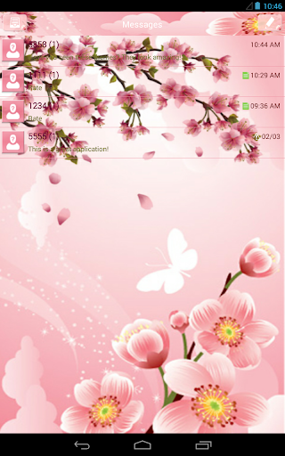 免費下載娛樂APP|GO SMS Pro Cherry Flowers app開箱文|APP開箱王