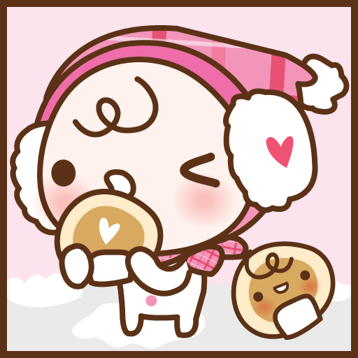 Baby Shower Pink Winter theme 個人化 App LOGO-APP開箱王