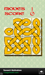 Oxvo, celtic slide puzzle poster 8