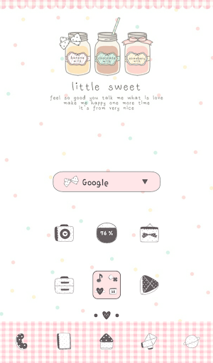 little sweet 도돌런처 테마