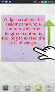 Scroll Memo Note Widget(圖1)-速報App