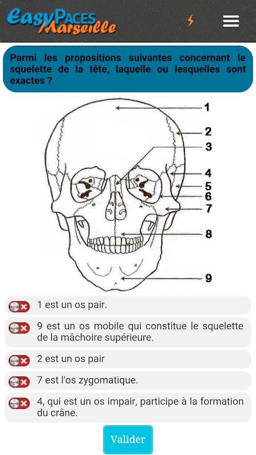 Android application EasyPaces screenshort