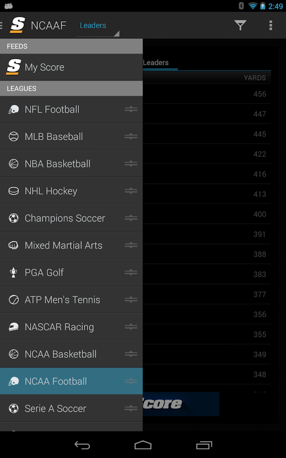 theScore: Sports & Scores - screenshot
