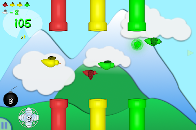 Flappy Flock:Pipes Strike Back poster 1