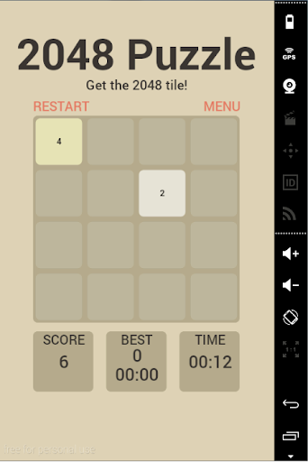 crazy puzzle 2048