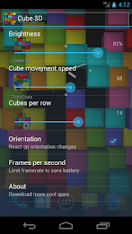 Cube 3D Live Wallpaper poster 6