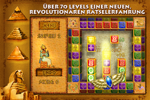 Android application Brickshooter Egypt (Full) screenshort