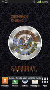 Clock HQ Live Wallpaper Free Screenshots 0