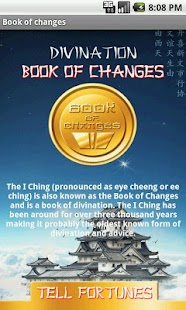 Book of changes - tell fortune