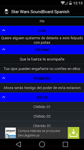 Star Wars SoundBoard Spanish