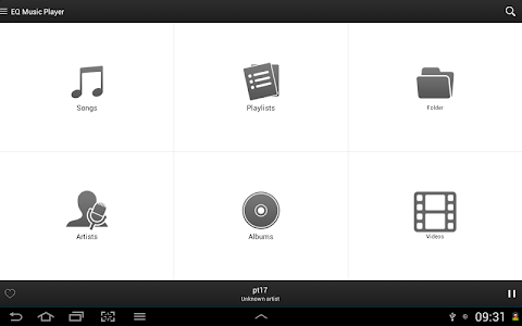 Screenshot Equalizer Music Player Pro v1.0.2