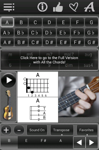 Ukulele Chords lite