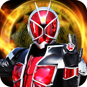 仮面ライダーウィザード×チャリ走 LITE logo