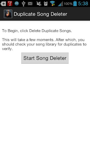 Duplicate Song Deleter