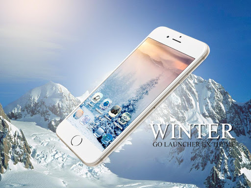 Winter Go Launcher Ex Theme