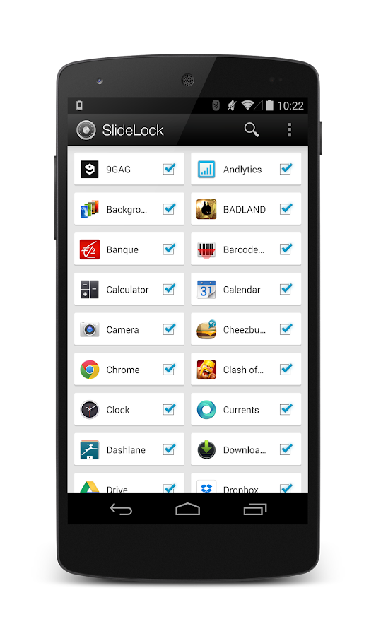 SlideLock - screenshot