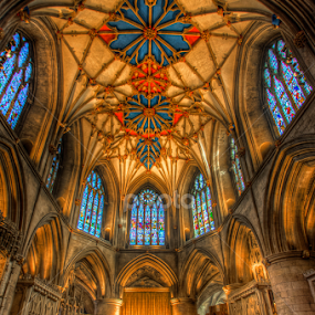 Tewksbury Abbey by G. Stetson - Buildings & Architecture Places of Worship