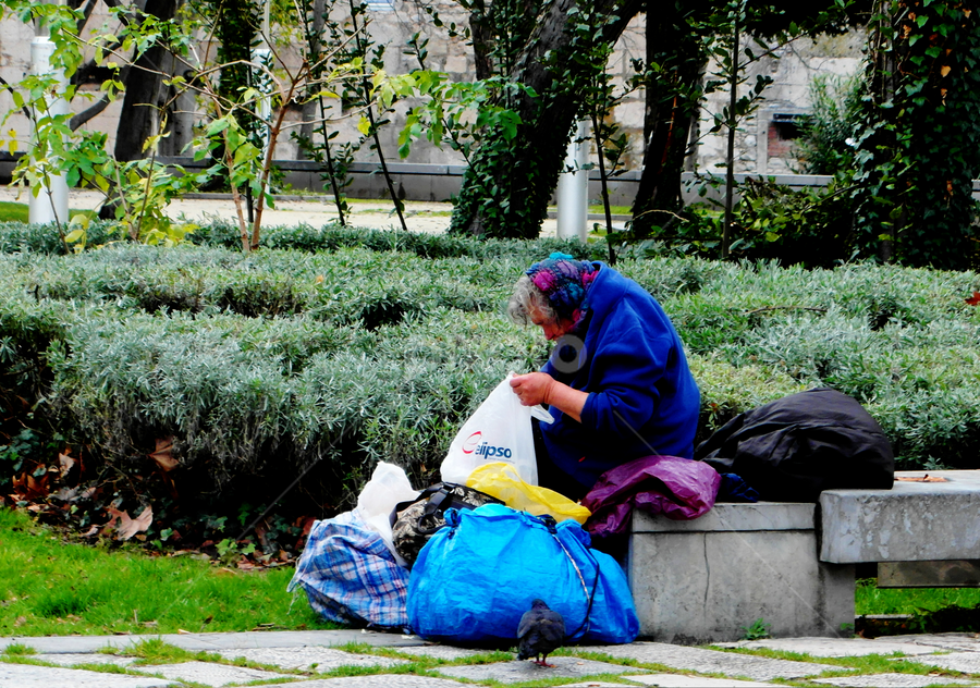 beggar :( by Bepina Spužvasta - People Street & Candids
