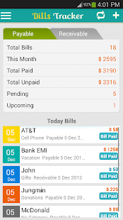 Bills Tracker - BillsOnMobile(圖1)-速報App