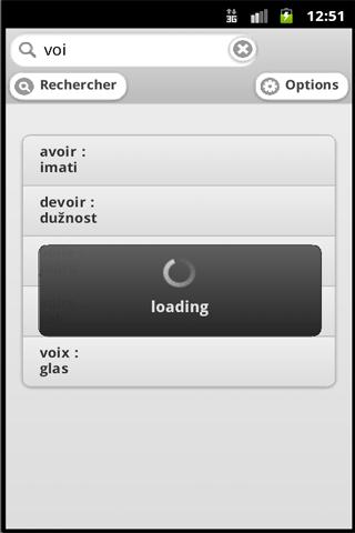 Traducteur FR-CROATE offline Screen 2