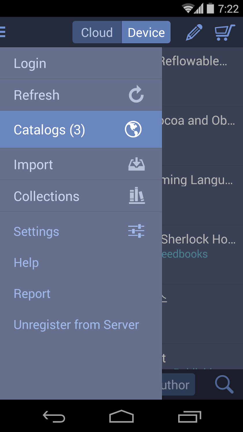 Gitden Reader: EPUB3 &amp; EPUB2 Screen 3