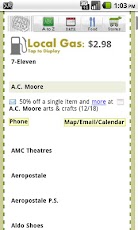 screenshot of The Coupons App