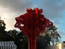 Red Tree Fountain