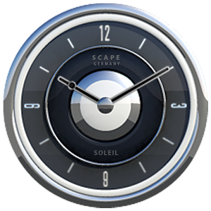 SOLEIL Designer Clock Widget