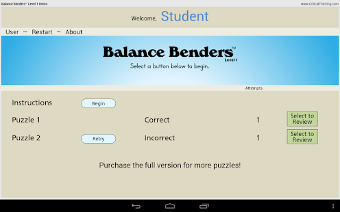 Balance Benders™ Level 1 Free Screenshots 2