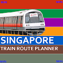 Singapore Train Route Planner mobile app icon
