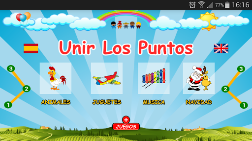 Unir los Puntos. Para Niños