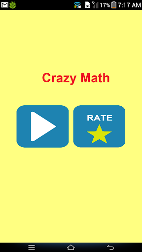 Crazy Math : Brain test