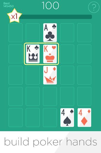 Cross Poker - Card Solitaire
