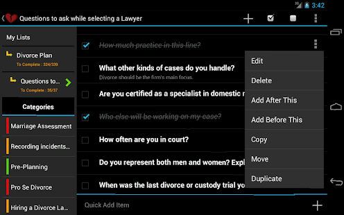Divorce Planner - FREE(圖2)-速報App