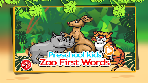 PreSchool Kids Zoo First Words