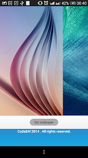 How to mod Wallpaper for S6 galaxy lastet apk for android