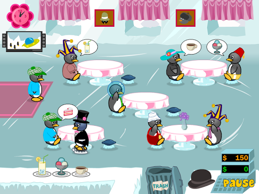 PENGUIN DINER 2 - Friv 2019 Games